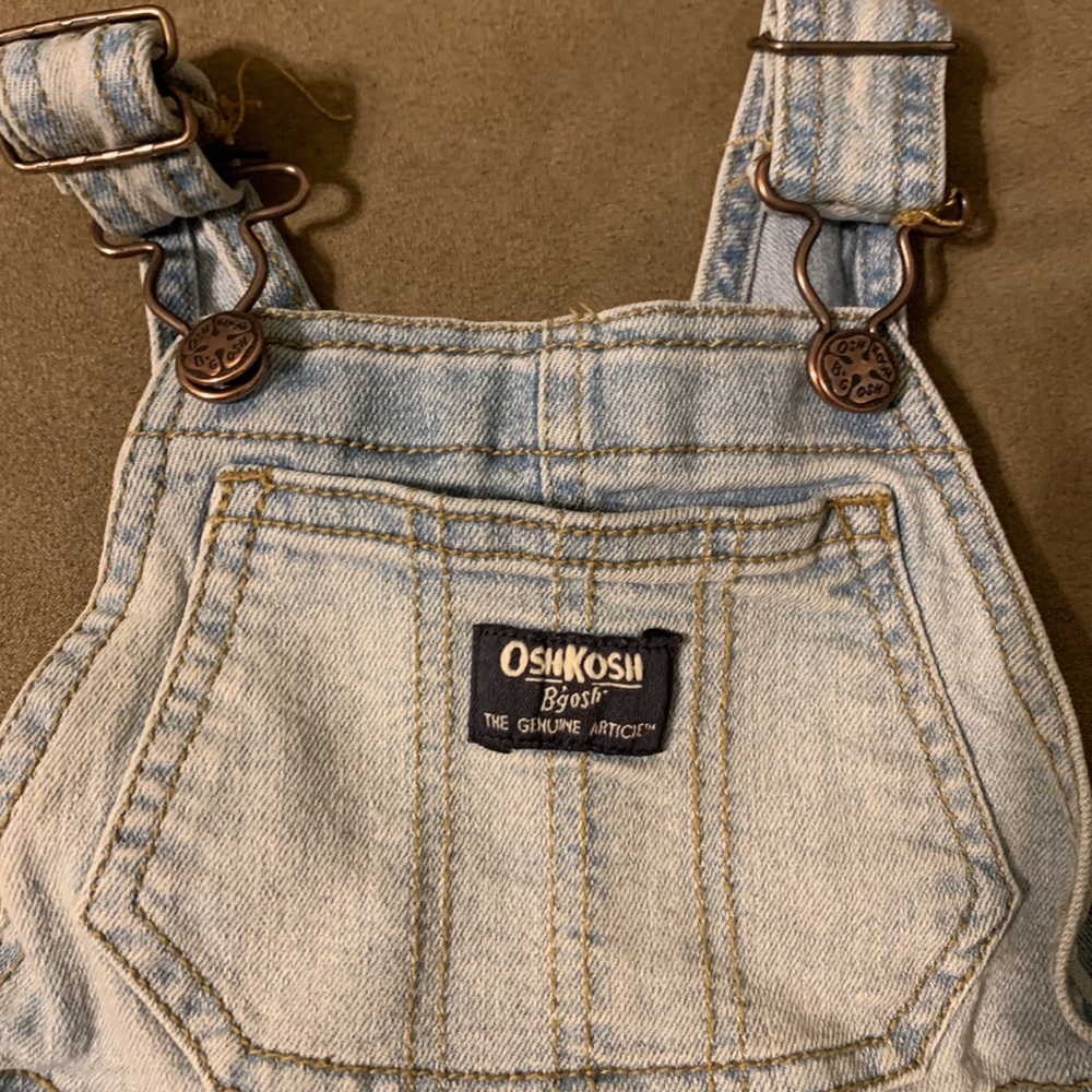 Osh kosh b’gosh denim overalls